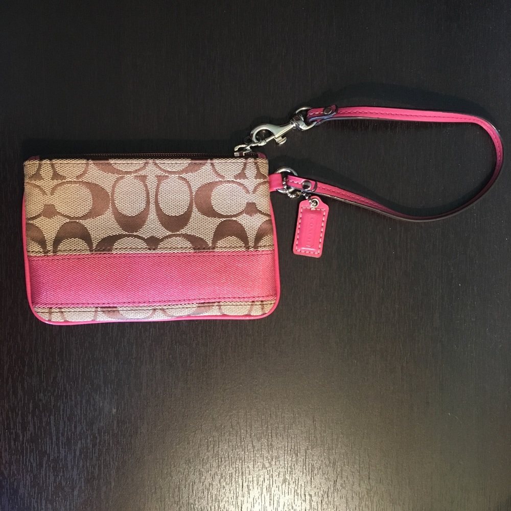 Coach Wristlet  -  Used Once